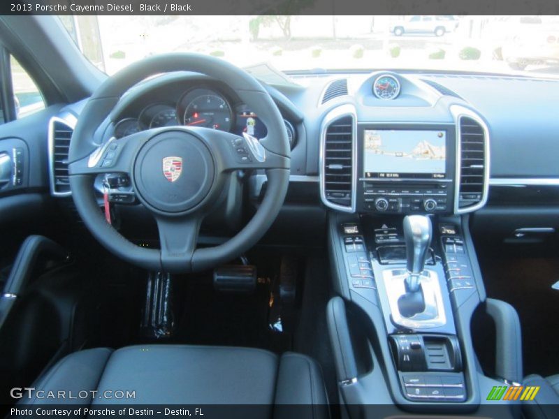 Dashboard of 2013 Cayenne Diesel