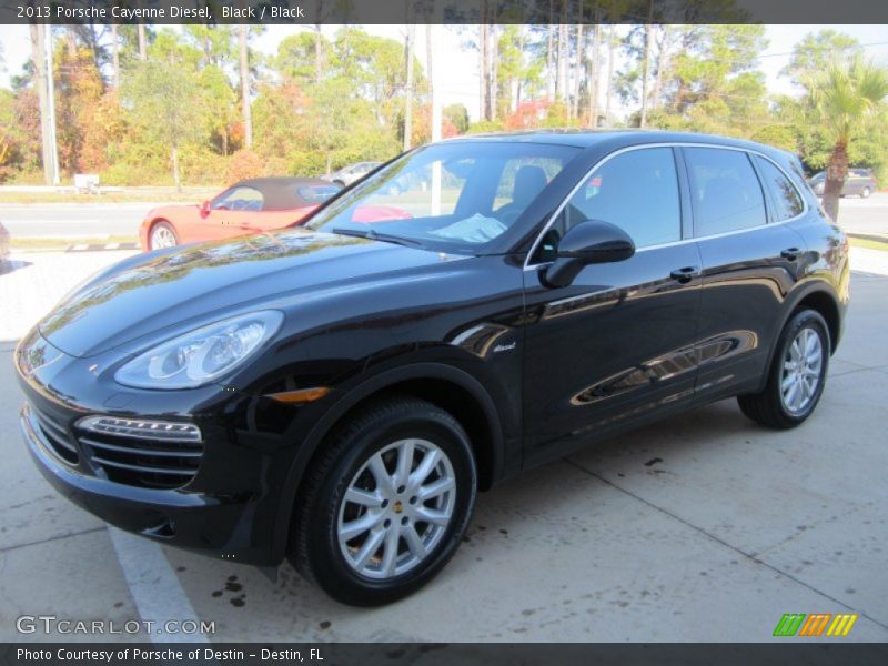 Black / Black 2013 Porsche Cayenne Diesel