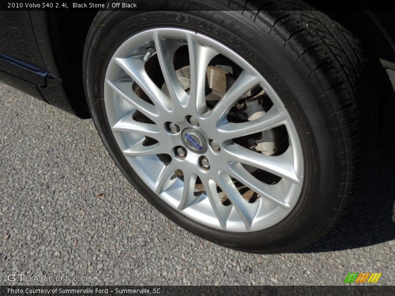 Black Stone / Off Black 2010 Volvo S40 2.4i