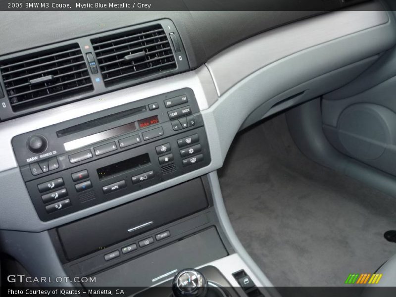 Mystic Blue Metallic / Grey 2005 BMW M3 Coupe