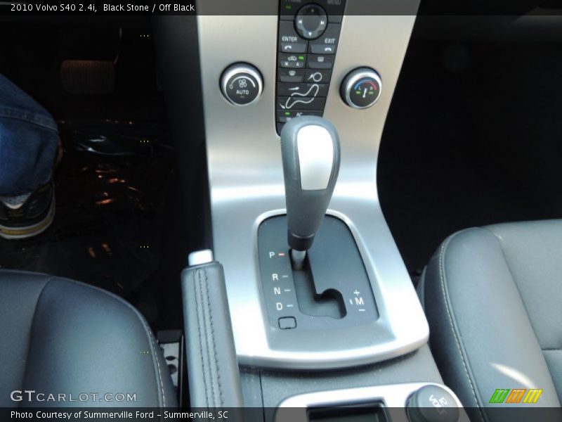 Black Stone / Off Black 2010 Volvo S40 2.4i