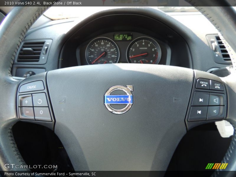 Black Stone / Off Black 2010 Volvo S40 2.4i