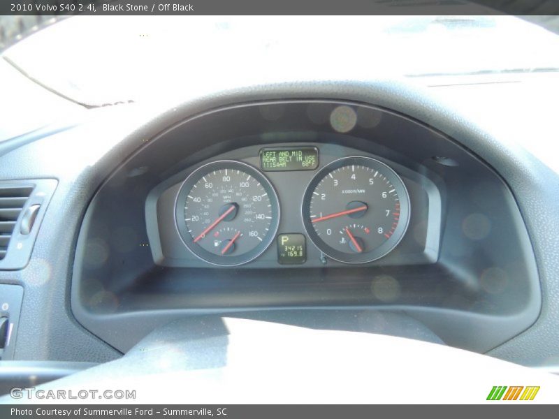Black Stone / Off Black 2010 Volvo S40 2.4i