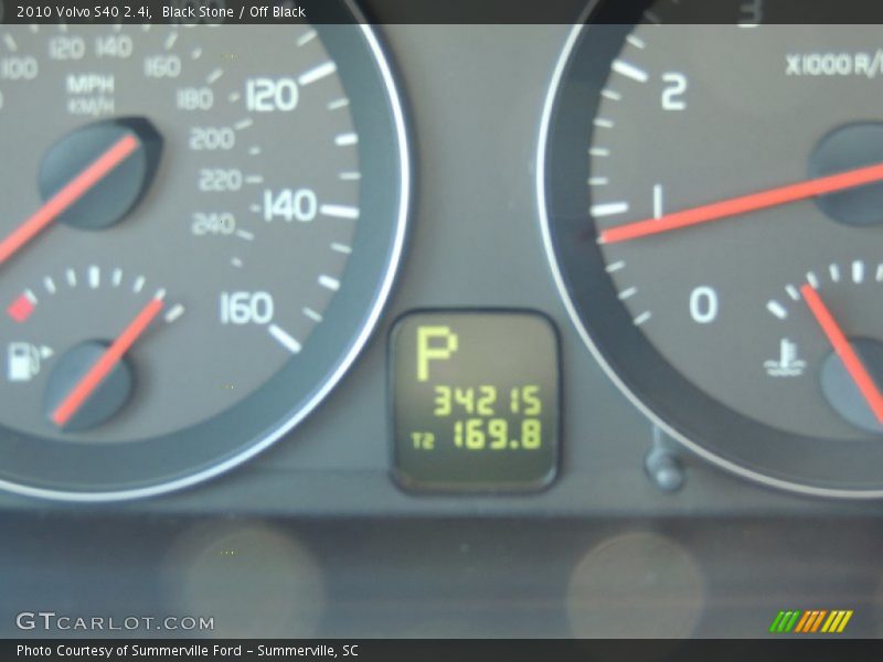 Black Stone / Off Black 2010 Volvo S40 2.4i