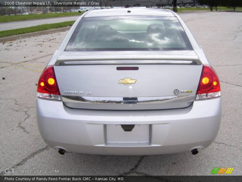 Silverstone Metallic / Gray 2008 Chevrolet Impala LT