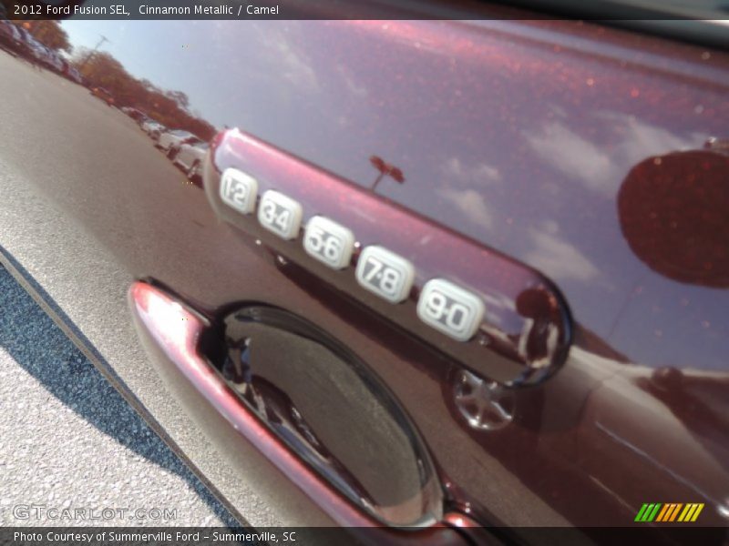 Cinnamon Metallic / Camel 2012 Ford Fusion SEL