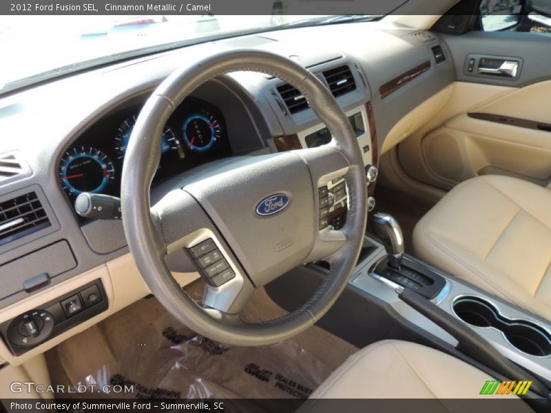 Cinnamon Metallic / Camel 2012 Ford Fusion SEL
