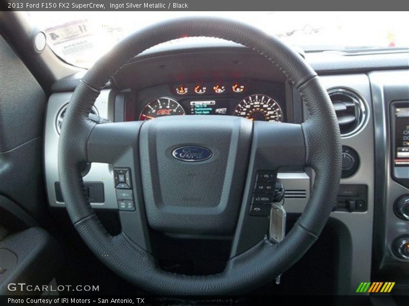 Ingot Silver Metallic / Black 2013 Ford F150 FX2 SuperCrew