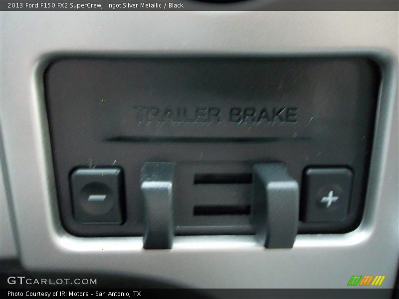 Ingot Silver Metallic / Black 2013 Ford F150 FX2 SuperCrew