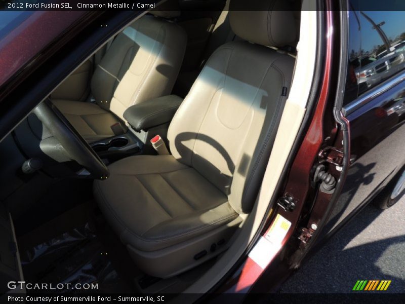 Cinnamon Metallic / Camel 2012 Ford Fusion SEL