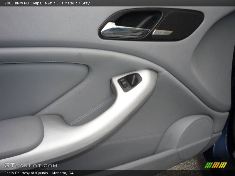 Mystic Blue Metallic / Grey 2005 BMW M3 Coupe