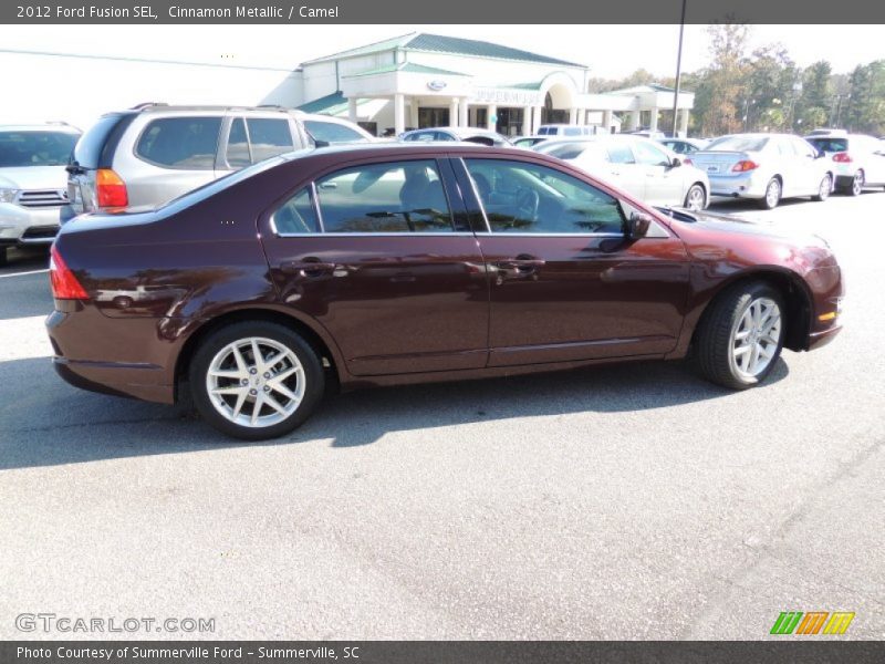 Cinnamon Metallic / Camel 2012 Ford Fusion SEL