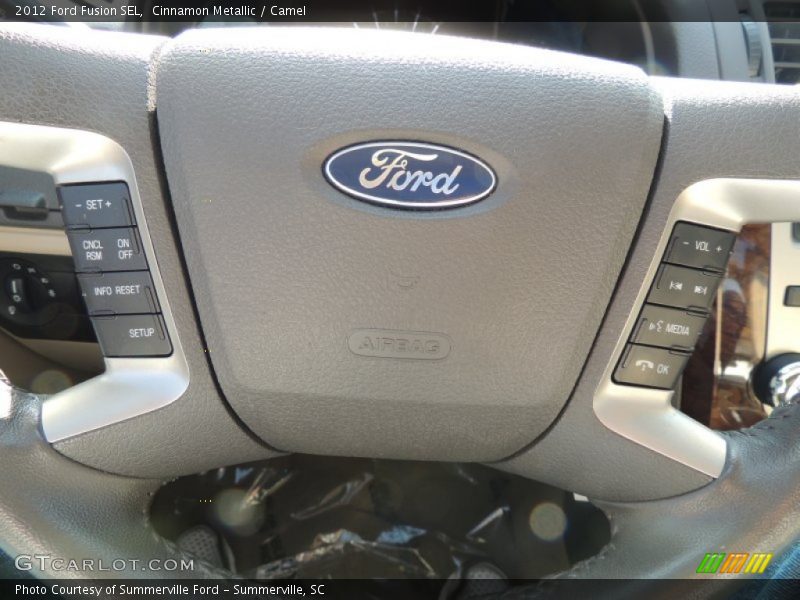 Cinnamon Metallic / Camel 2012 Ford Fusion SEL