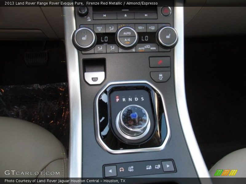  2013 Range Rover Evoque Pure 6 Speed Drive Select Automatic Shifter
