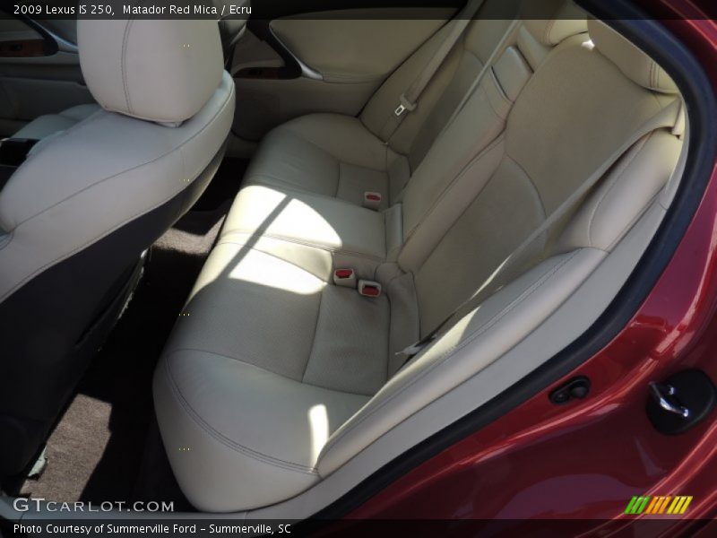 Matador Red Mica / Ecru 2009 Lexus IS 250