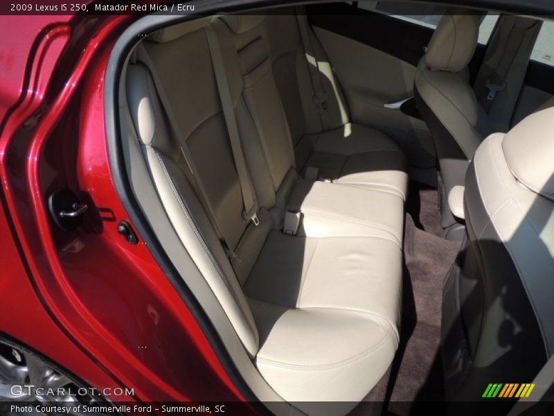 Matador Red Mica / Ecru 2009 Lexus IS 250
