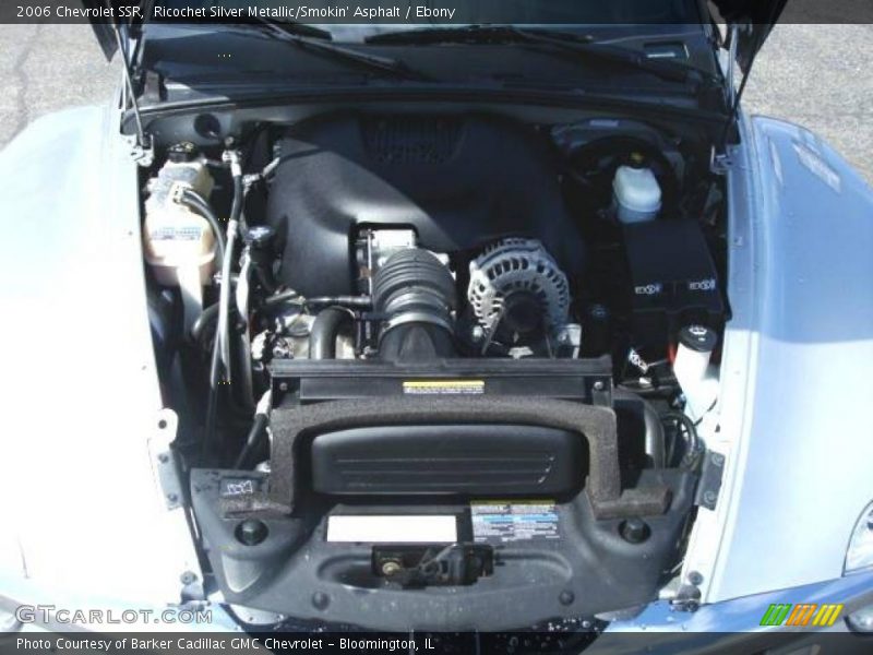 Ricochet Silver Metallic/Smokin' Asphalt / Ebony 2006 Chevrolet SSR