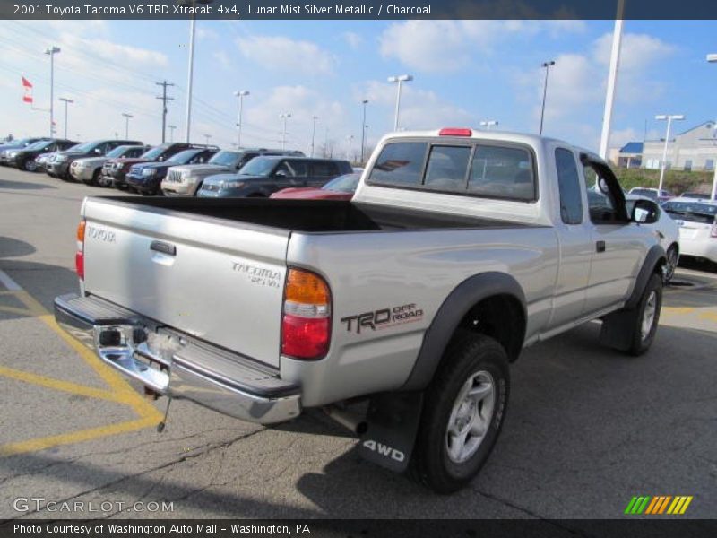 Lunar Mist Silver Metallic / Charcoal 2001 Toyota Tacoma V6 TRD Xtracab 4x4