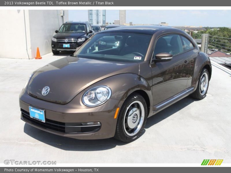 Toffee Brown Metallic / Titan Black 2013 Volkswagen Beetle TDI