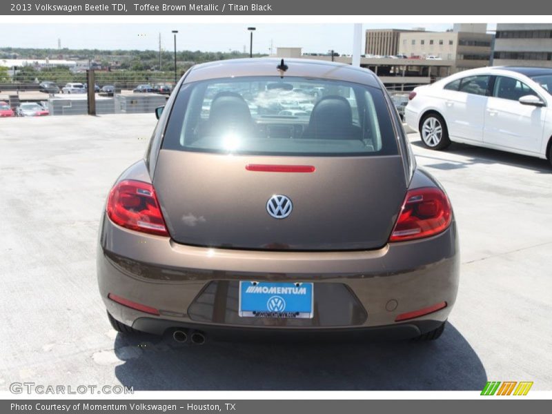 Toffee Brown Metallic / Titan Black 2013 Volkswagen Beetle TDI