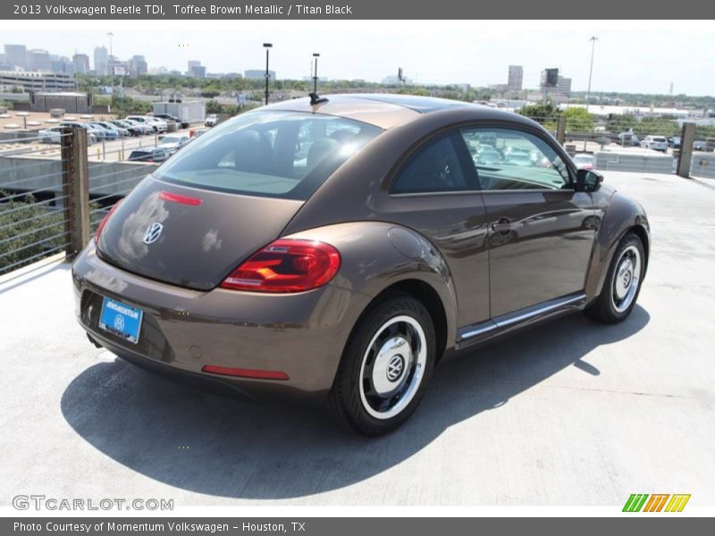 Toffee Brown Metallic / Titan Black 2013 Volkswagen Beetle TDI