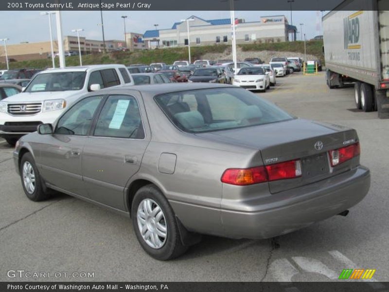 Antique Sage Pearl / Gray 2001 Toyota Camry LE