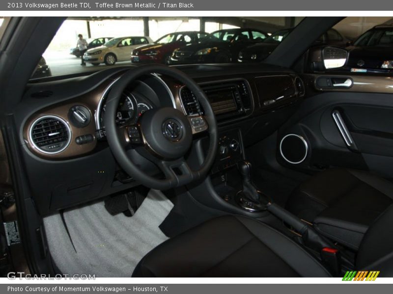 Toffee Brown Metallic / Titan Black 2013 Volkswagen Beetle TDI
