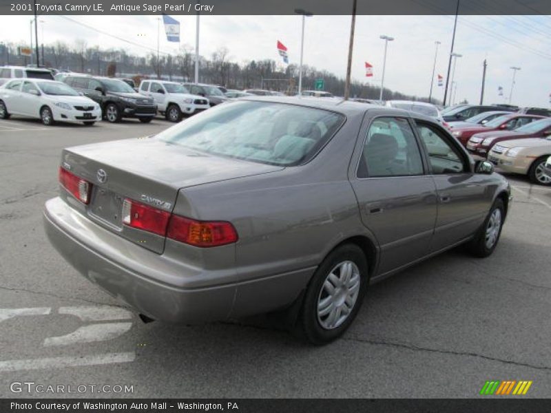 Antique Sage Pearl / Gray 2001 Toyota Camry LE