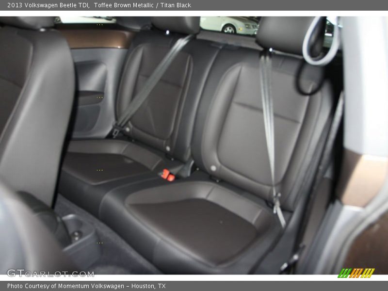 Rear Seat of 2013 Beetle TDI