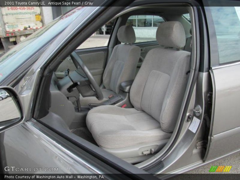 Antique Sage Pearl / Gray 2001 Toyota Camry LE