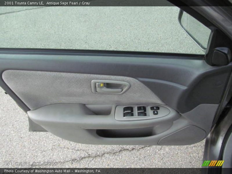 Antique Sage Pearl / Gray 2001 Toyota Camry LE