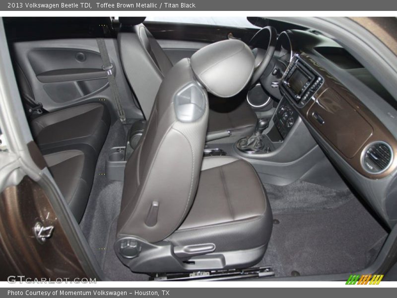Toffee Brown Metallic / Titan Black 2013 Volkswagen Beetle TDI