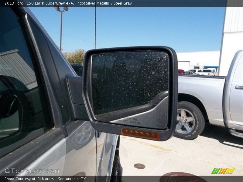 Ingot Silver Metallic / Steel Gray 2013 Ford F150 Lariat SuperCrew 4x4