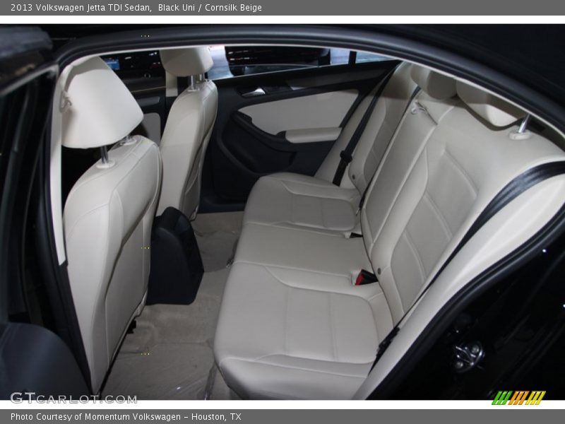 Black Uni / Cornsilk Beige 2013 Volkswagen Jetta TDI Sedan