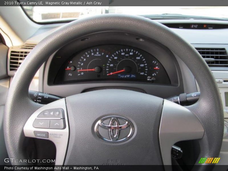 Magnetic Gray Metallic / Ash Gray 2010 Toyota Camry LE