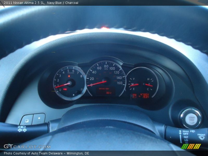 Navy Blue / Charcoal 2011 Nissan Altima 2.5 SL