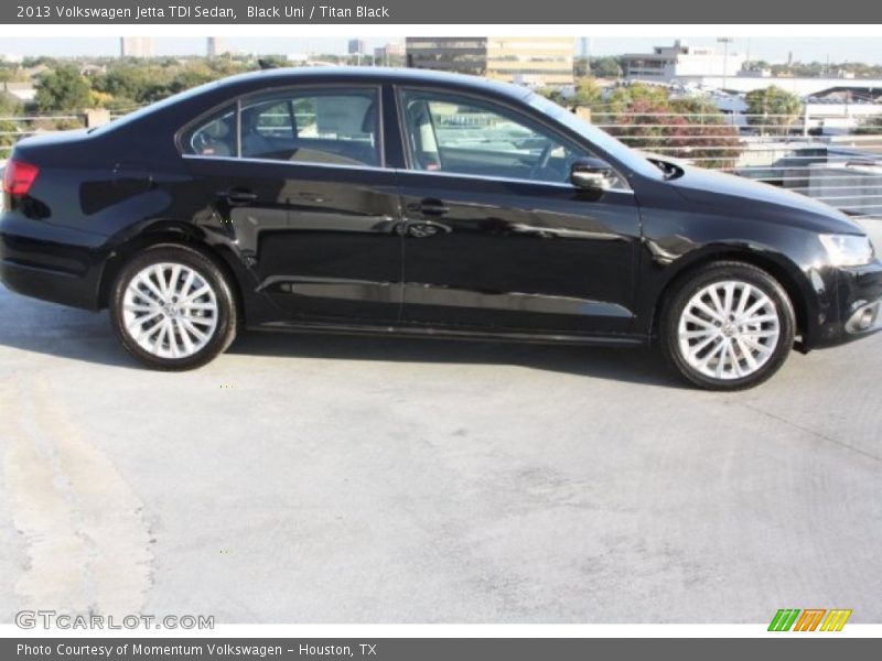 Black Uni / Titan Black 2013 Volkswagen Jetta TDI Sedan