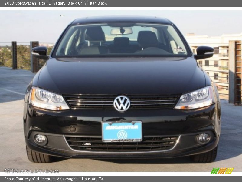 Black Uni / Titan Black 2013 Volkswagen Jetta TDI Sedan