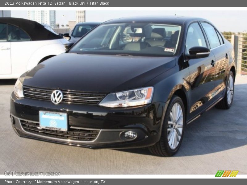 Black Uni / Titan Black 2013 Volkswagen Jetta TDI Sedan