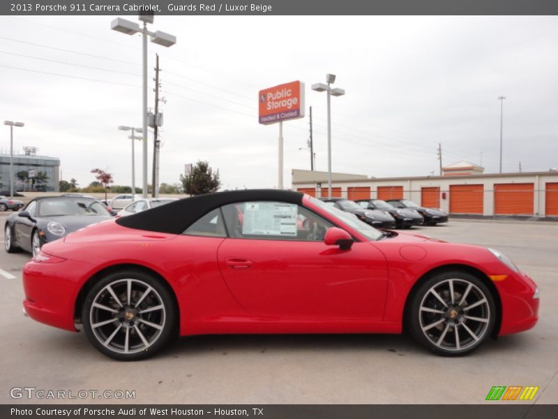  2013 911 Carrera Cabriolet Guards Red