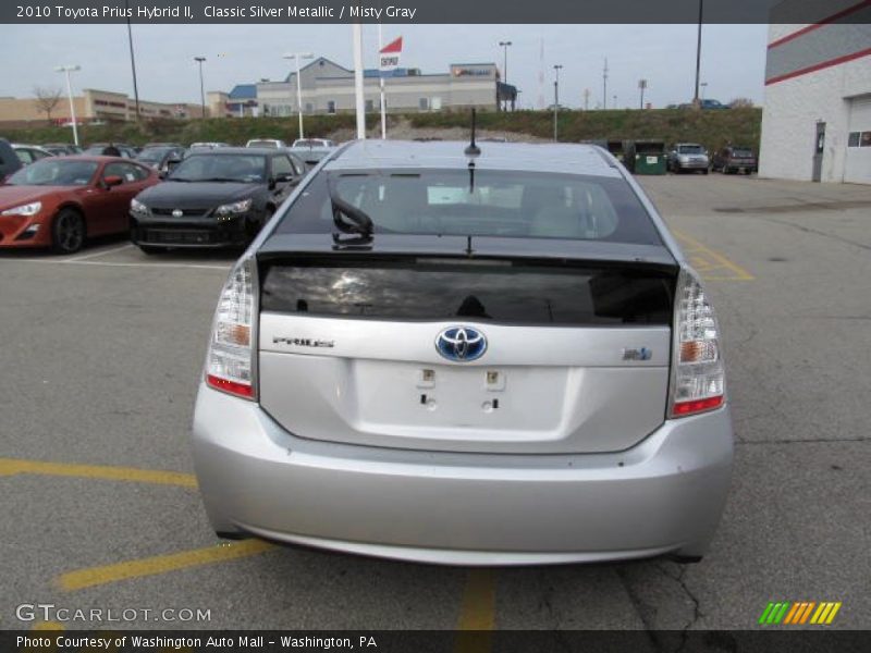 Classic Silver Metallic / Misty Gray 2010 Toyota Prius Hybrid II