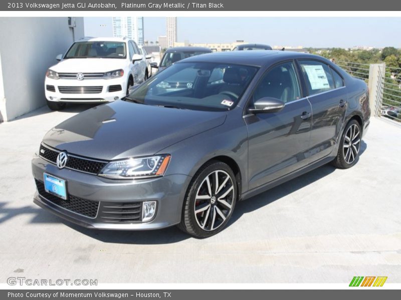 Platinum Gray Metallic / Titan Black 2013 Volkswagen Jetta GLI Autobahn