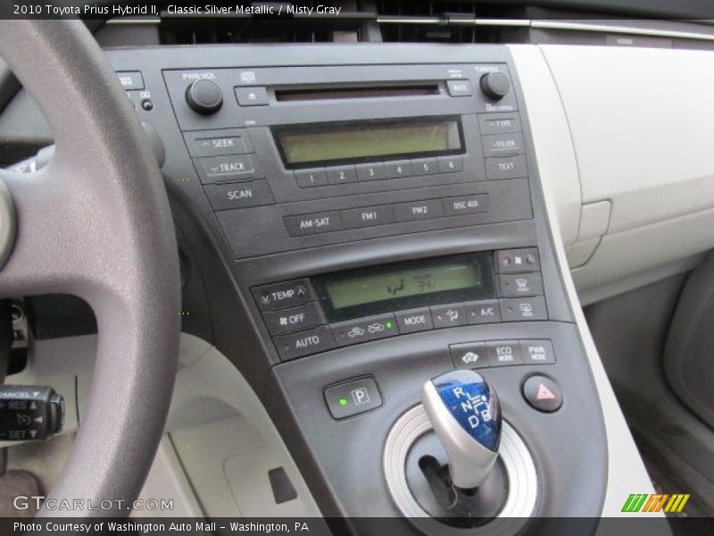 Controls of 2010 Prius Hybrid II