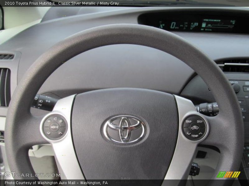 Classic Silver Metallic / Misty Gray 2010 Toyota Prius Hybrid II