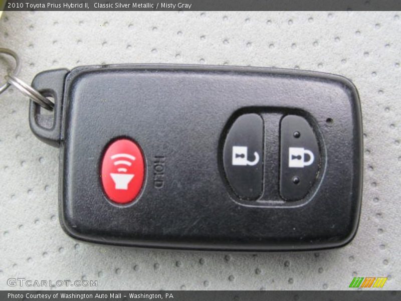Keys of 2010 Prius Hybrid II