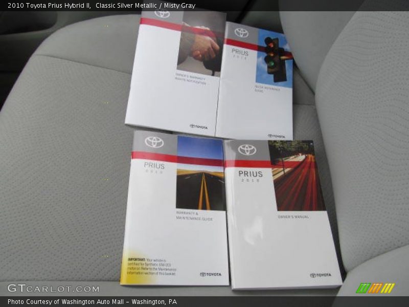 Books/Manuals of 2010 Prius Hybrid II