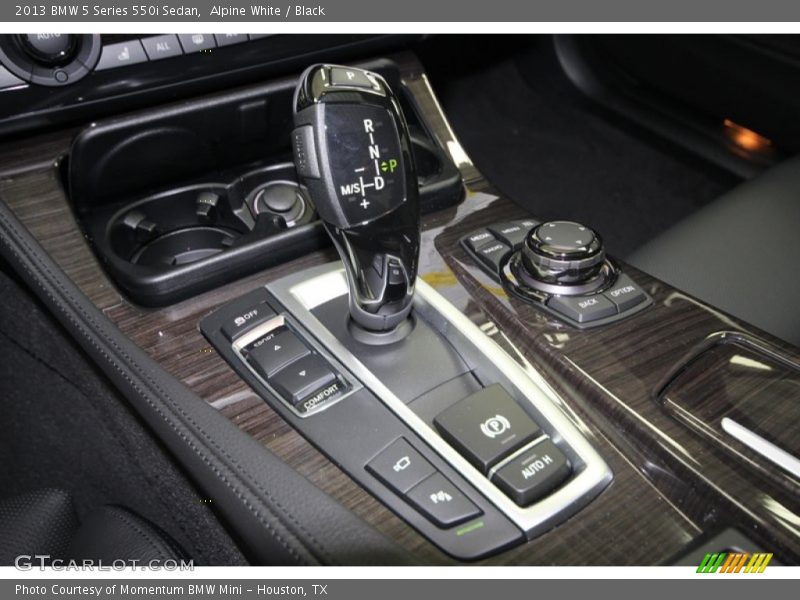 Alpine White / Black 2013 BMW 5 Series 550i Sedan