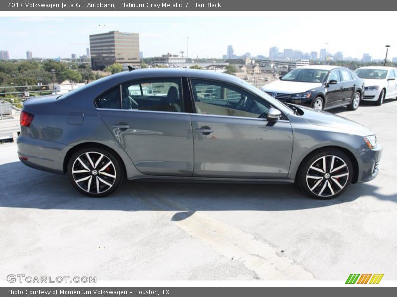Platinum Gray Metallic / Titan Black 2013 Volkswagen Jetta GLI Autobahn