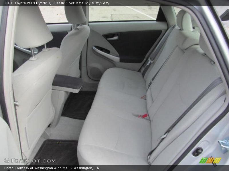 Rear Seat of 2010 Prius Hybrid II