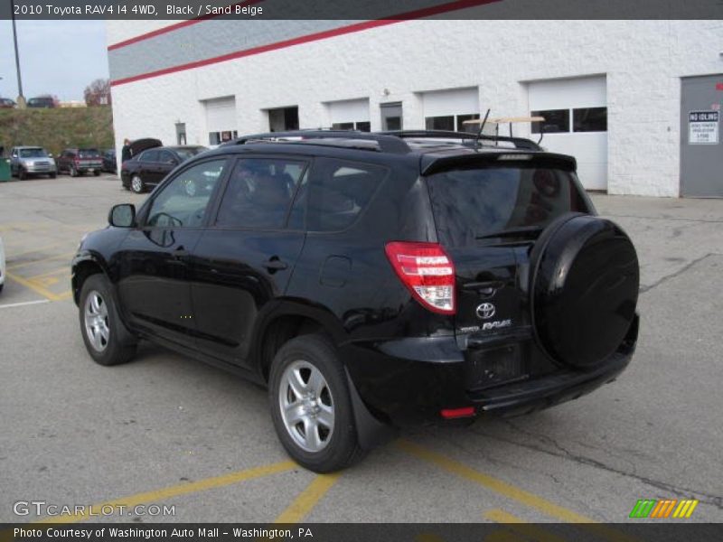 Black / Sand Beige 2010 Toyota RAV4 I4 4WD